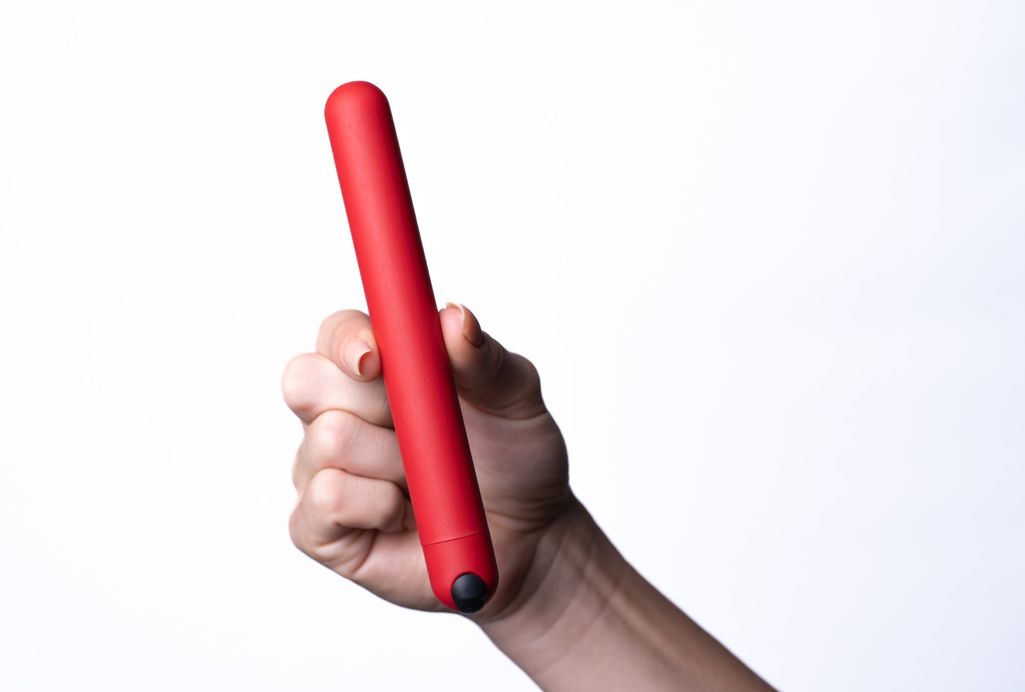 Abbie X-Long Super Charged Bullet Vibrator - Red