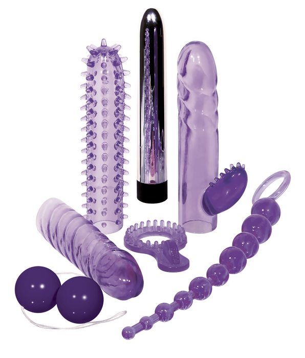 Adam & Eve Complete Lovers Kit Purple