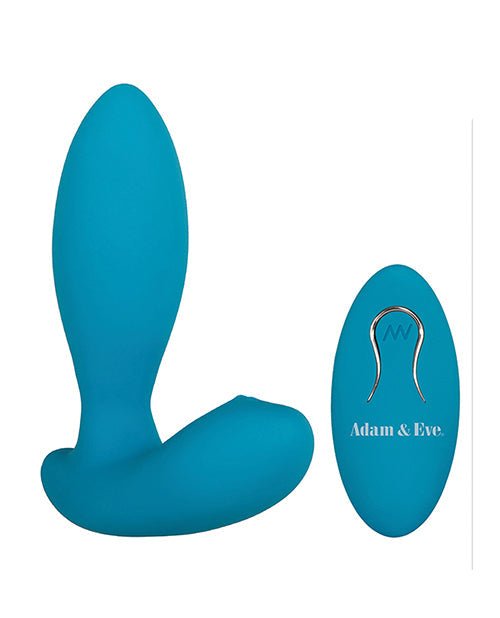 Adam & Eve Eve's G-Spot Thumper W/clit Motion Massager - Teal