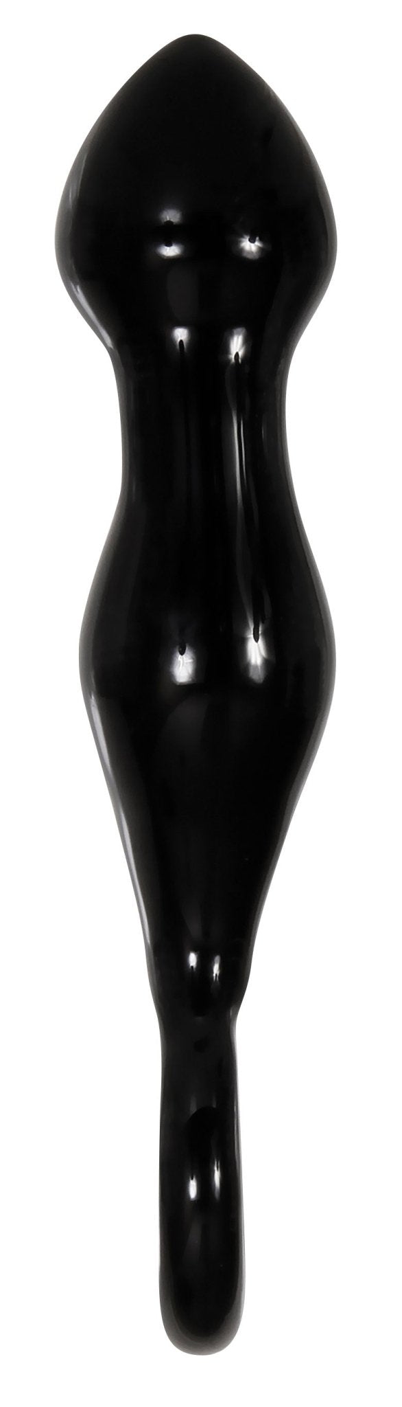 Adam's Glass Prostate Massager - Black