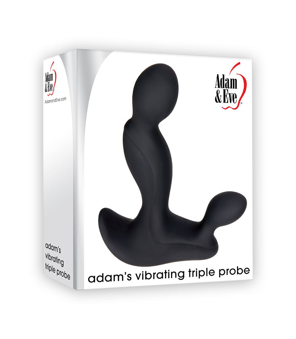 Adam's Vibrating Triple Probe - Black