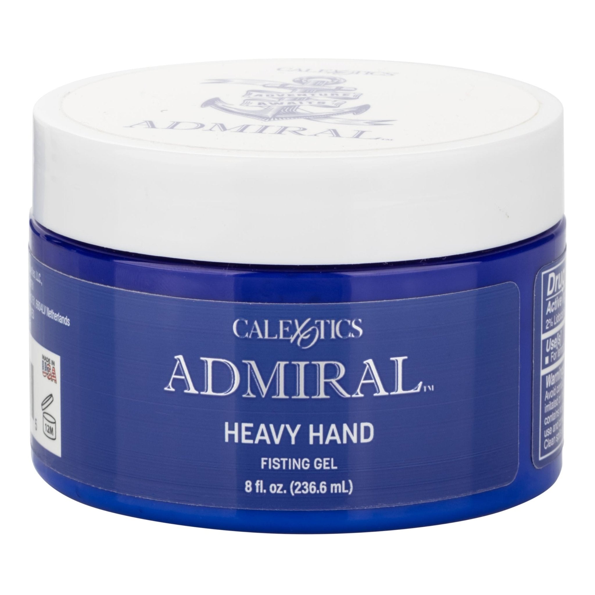 Admiral Heavy Hand Fisting Gel 8 Oz