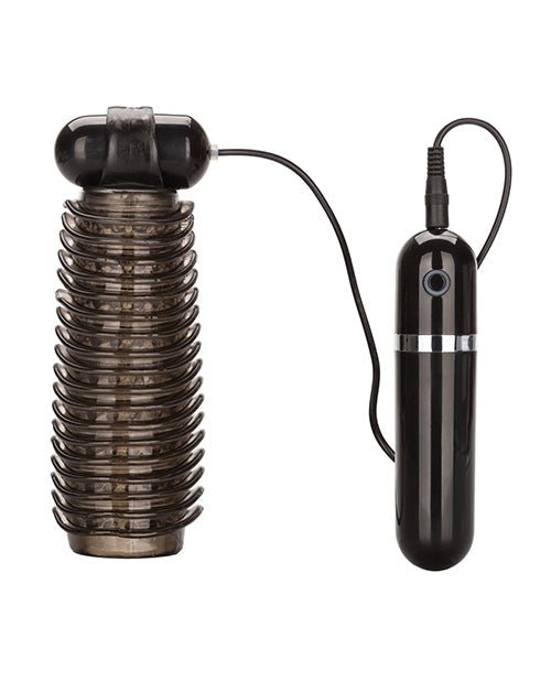 Adonis Vibrating Stroker - 10 Function Smoke