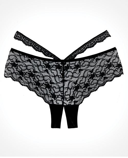 Adore Heartbreaker Panty Black O/s