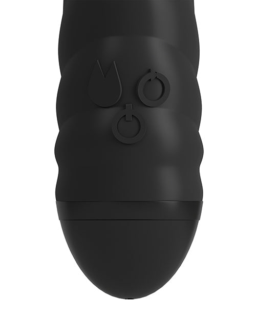 Adrien Lastic Twister Clitoral Sucker & Vibrating Rabbit Vibrator - Black