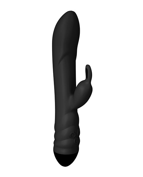 Adrien Lastic Twister Clitoral Sucker & Vibrating Rabbit Vibrator - Black