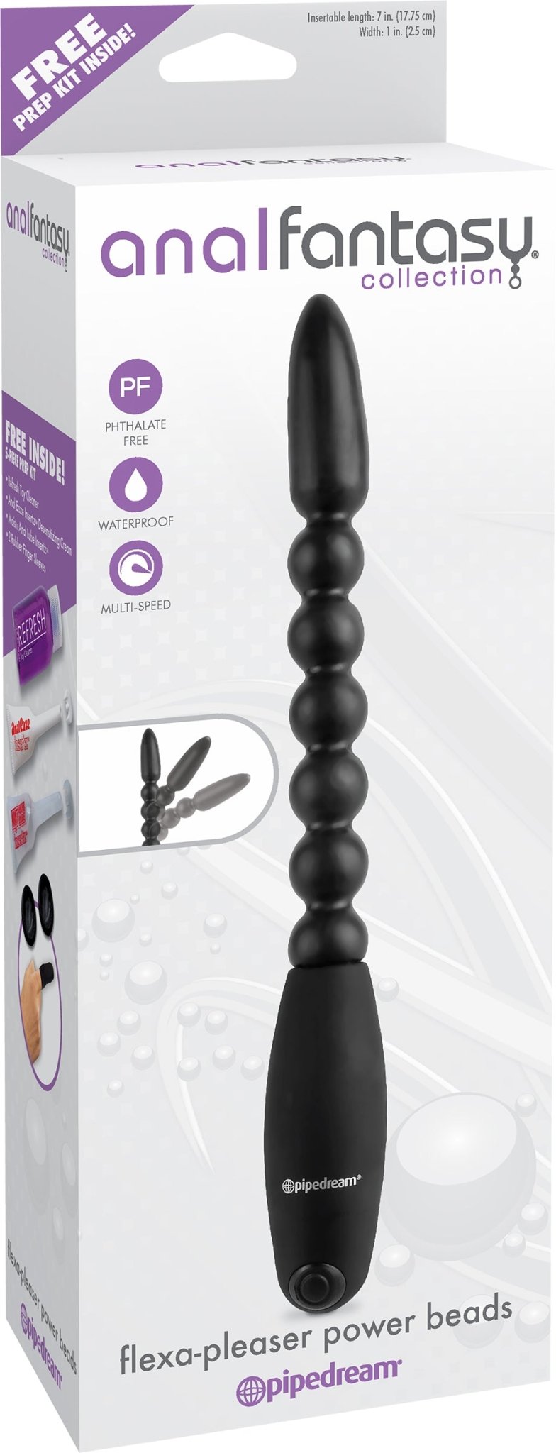 Anal Fantasy Collection Flexa-Pleaser Power Anal Beads