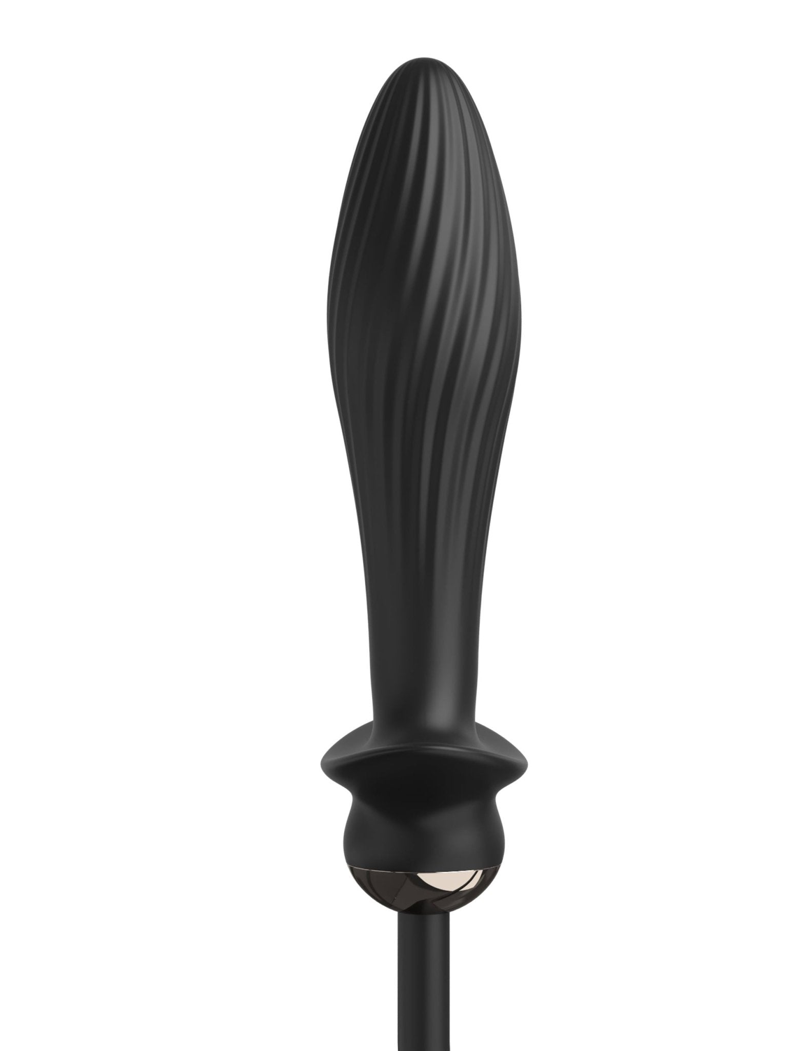 Anal Fantasy Elite Auto-throb Inflatable Plug Black