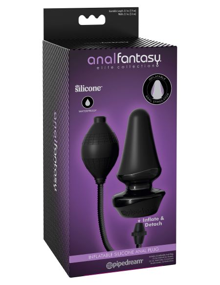Anal Fantasy Elite Inflatable Silicone Butt Plug
