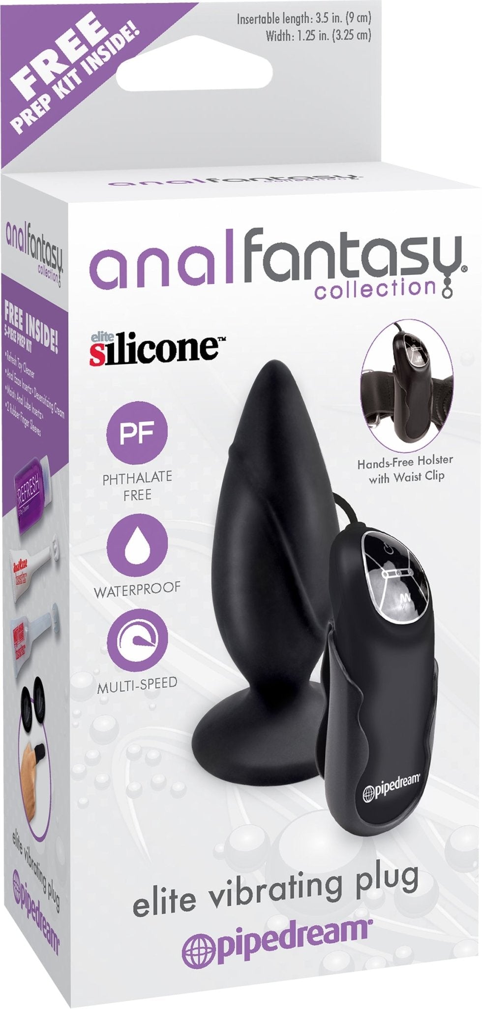 Anal Fantasy Elite Vibrating Plug