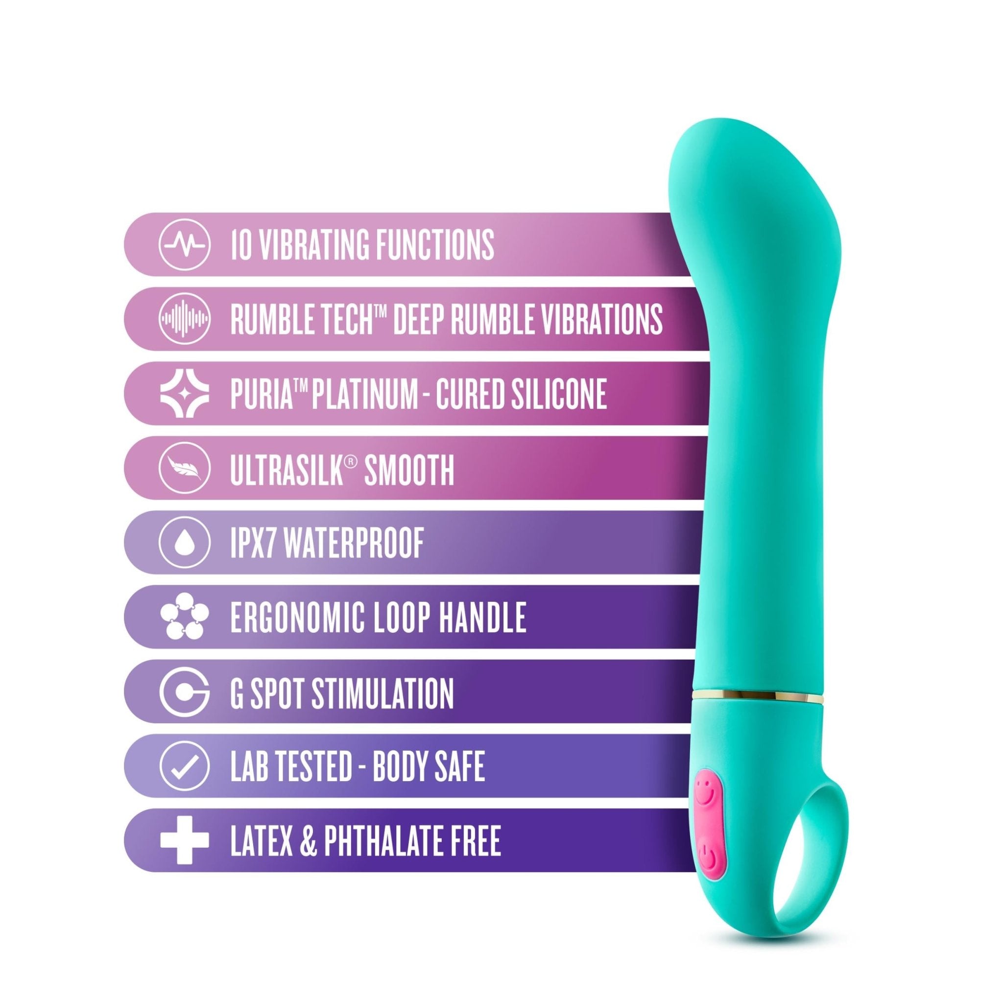 Aria Flirty AF G-Spot Vibrator by Blush