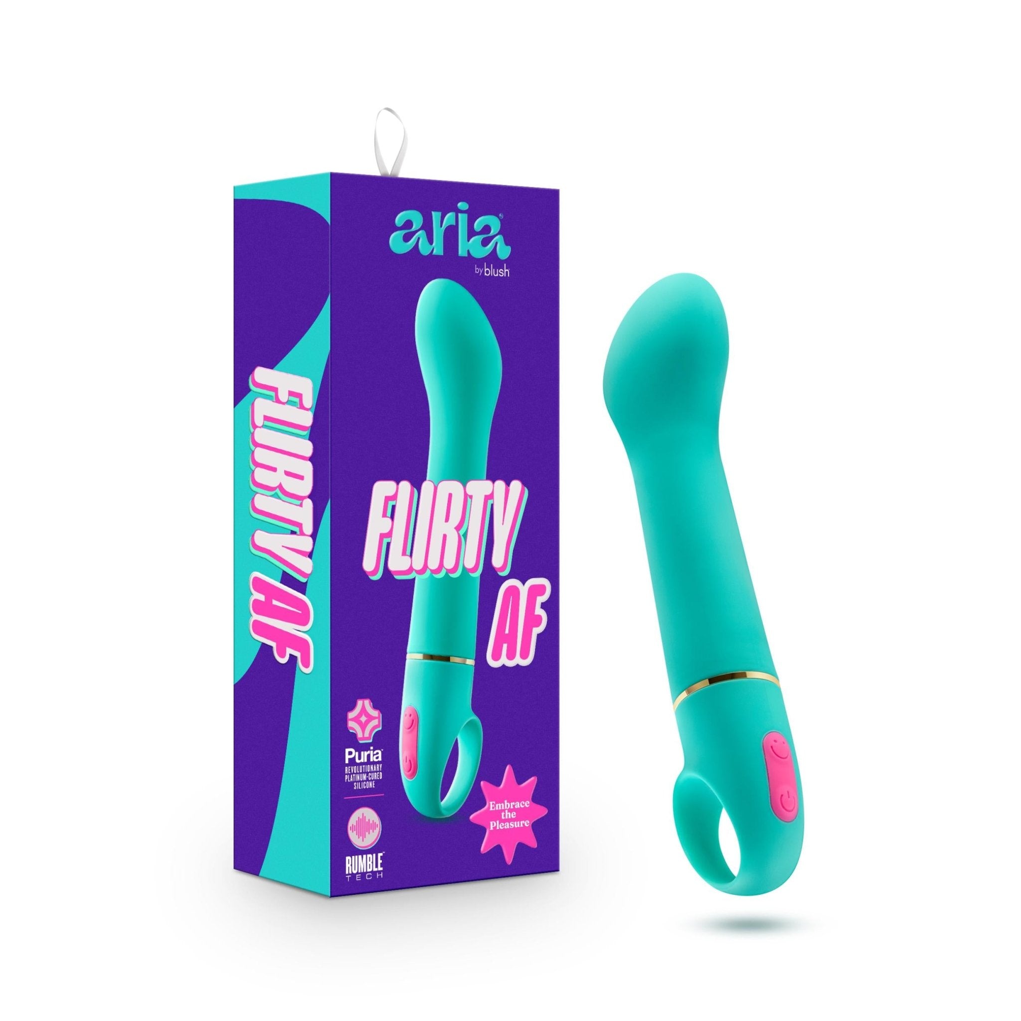 Aria Flirty AF G-Spot Vibrator by Blush
