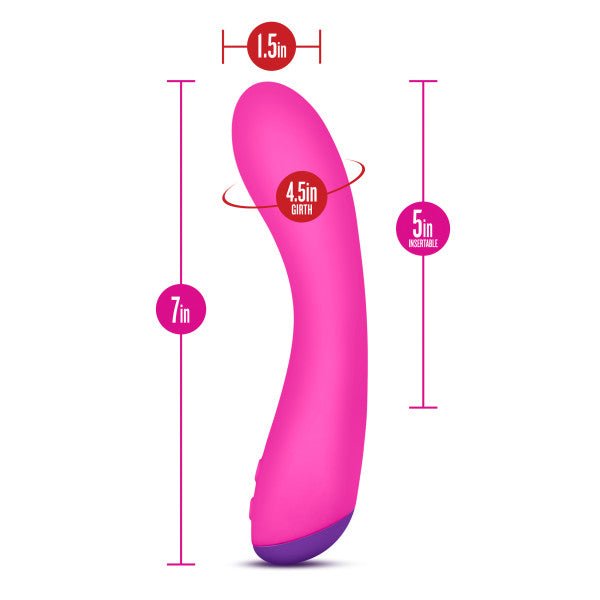 Aria Magnify Fuchsia G-Spot Vibrator by Blush