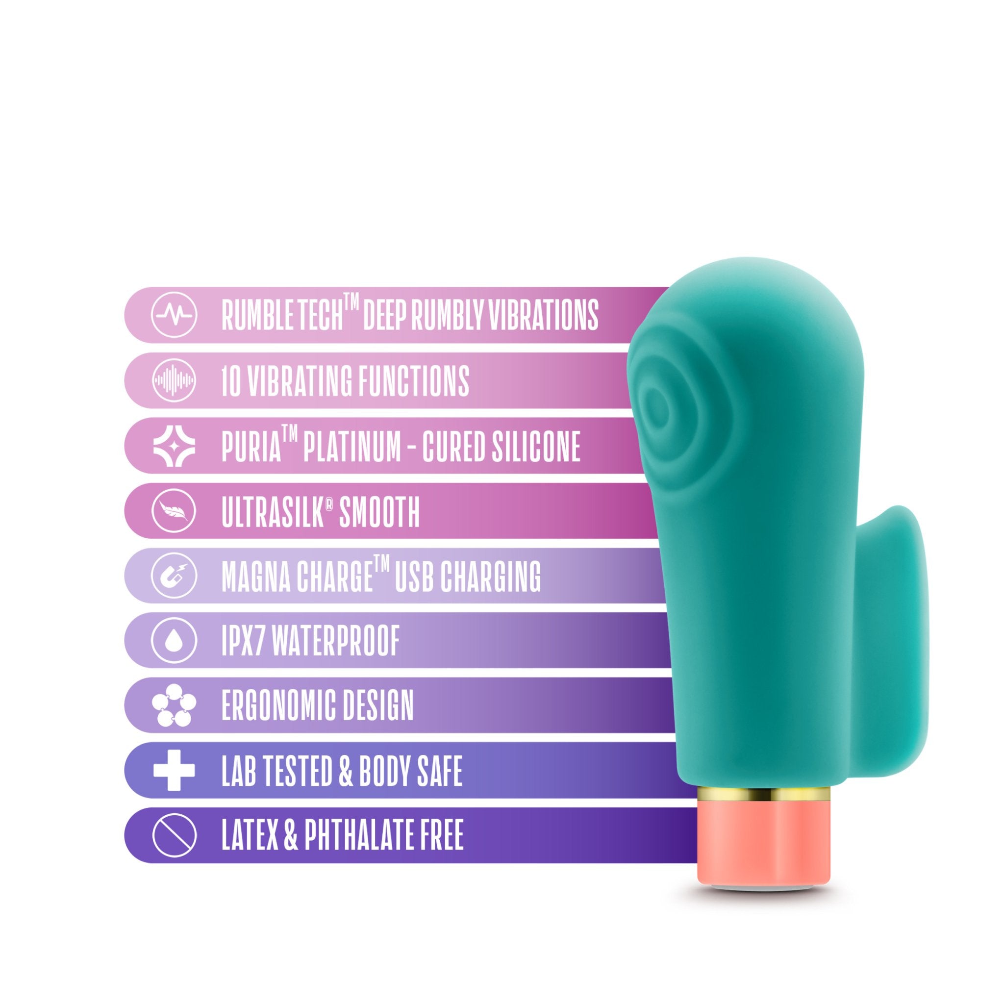 Aria Sensual AF Finger Vibrator by Blush Novelties