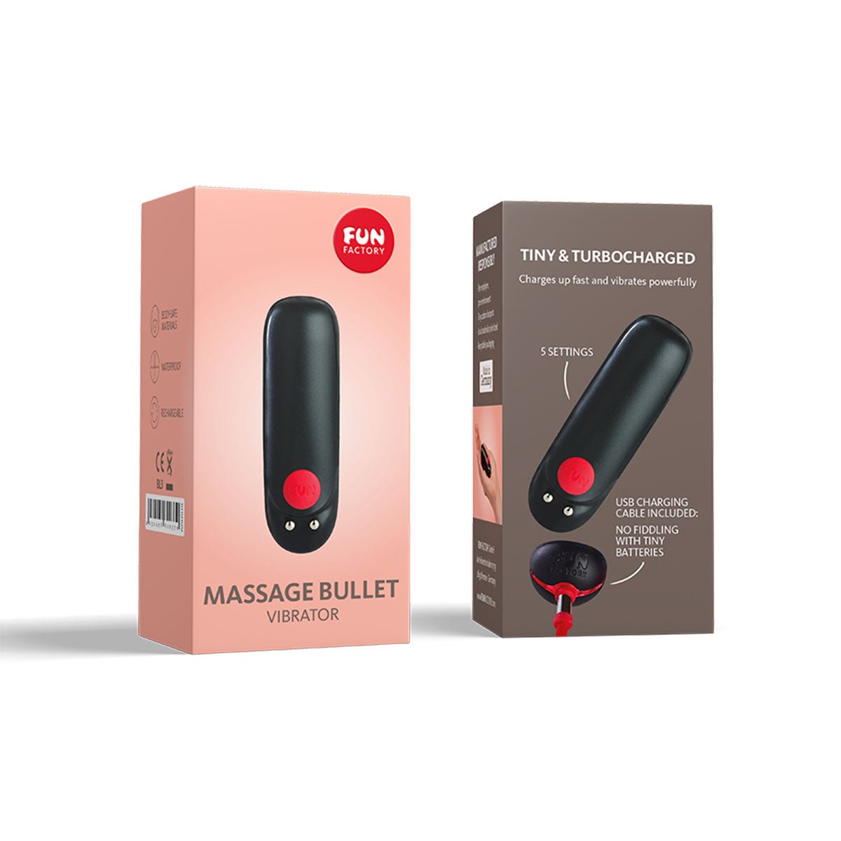 Arousal Fun Factory Bullet Vibrator - Black